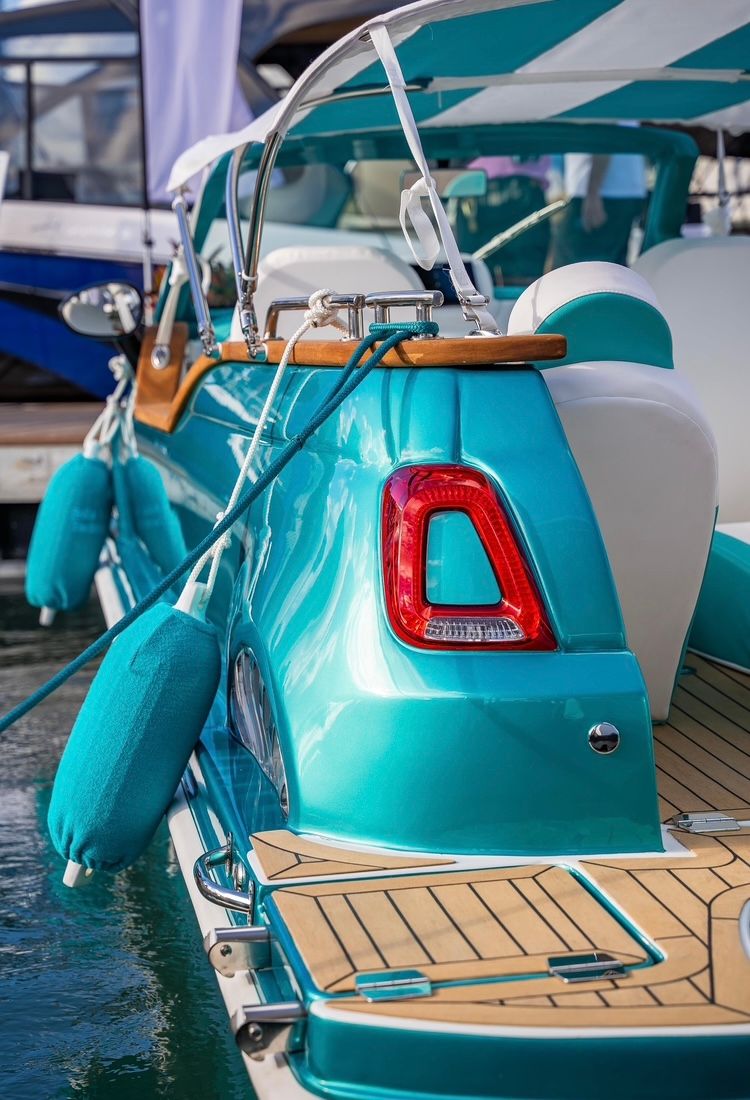 slider 7 Offshore Passion FIAT 500 BOAT